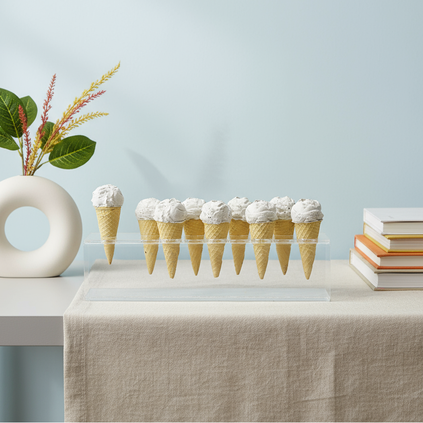 Ice Cream Hanukkah Menorah - The Original