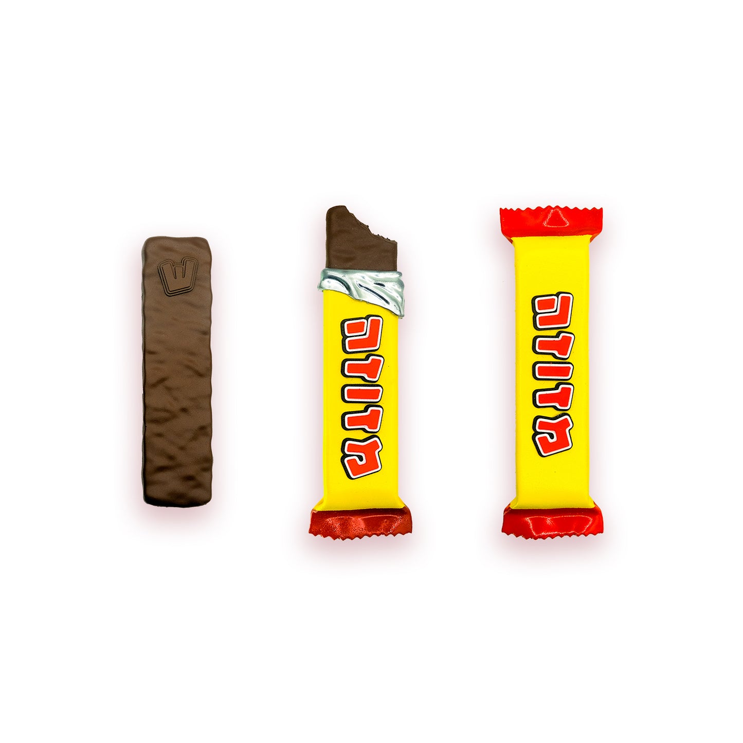 "Egozy" Candy Bar Mezuzah / Yellow