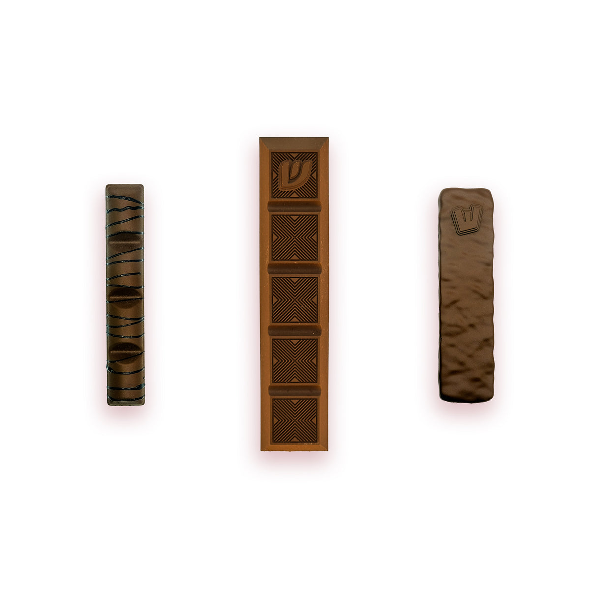 "Pesek Zman" Candy Bar Mezuzah / Yellow