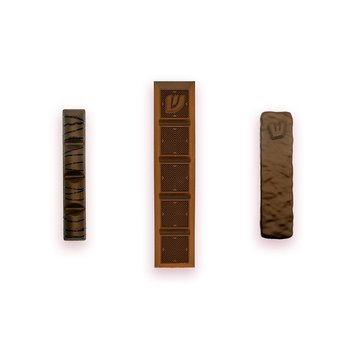 "Pesek Zman" Candy Bar Mezuzah / Yellow