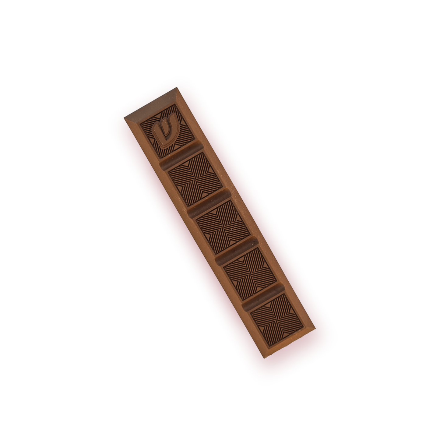 "Pesek Zman" Candy Bar Mezuzah / Yellow