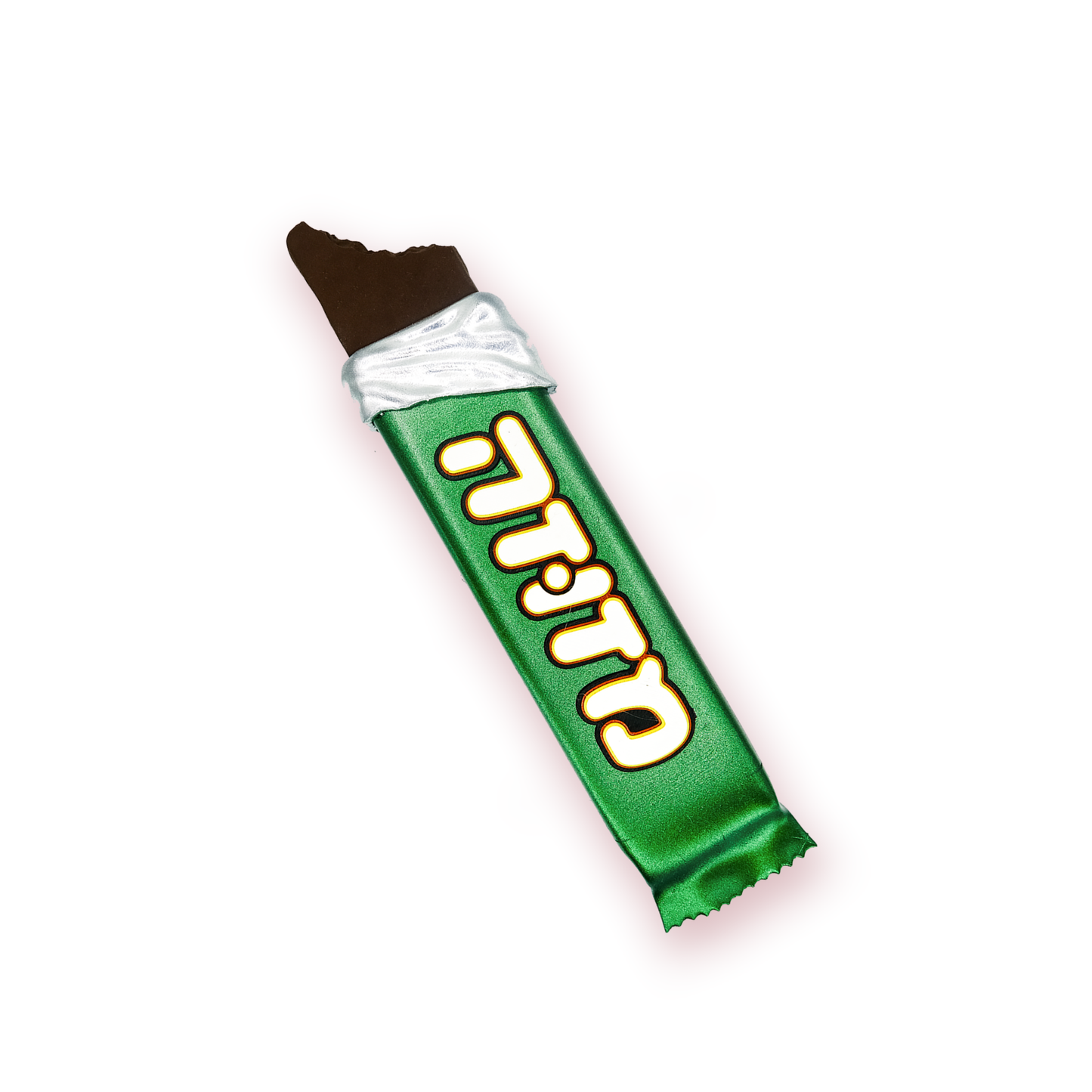 "Tortit" Candy Bar Mezuzah / Green