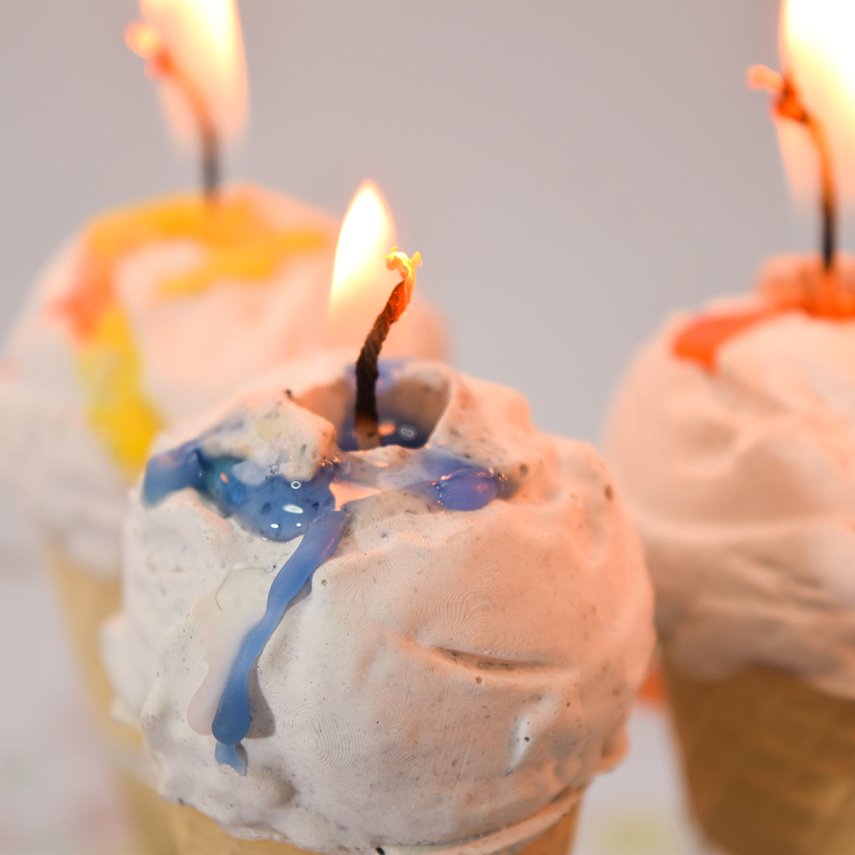 Ice Cream Hanukkah Menorah - The Original