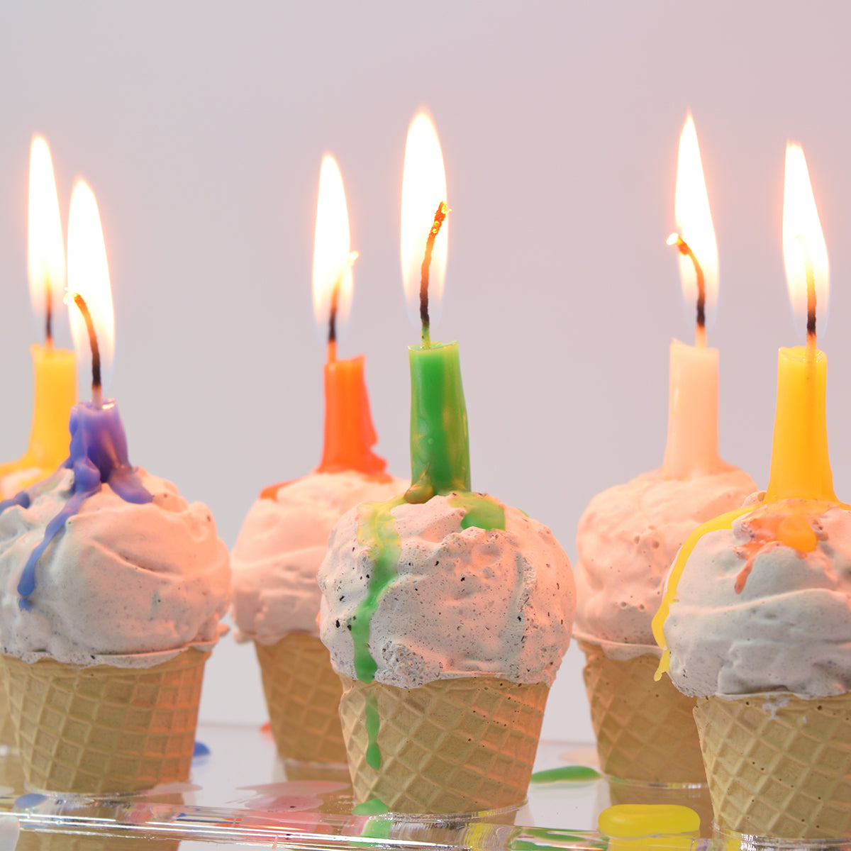 Ice Cream Hanukkah Menorah - The Original